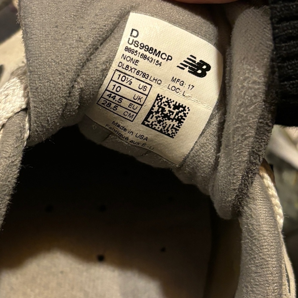 New Balance Concepts x 998 Custom Design - Picture 8 of 8